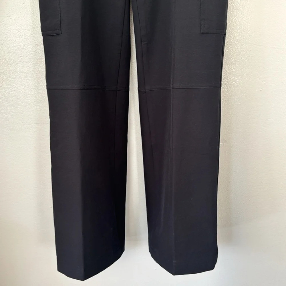 Old Navy Black Wide-Leg Pants - Picture 3 of 8